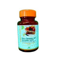 Green World Beta-Carotene and Lycopene Capsule