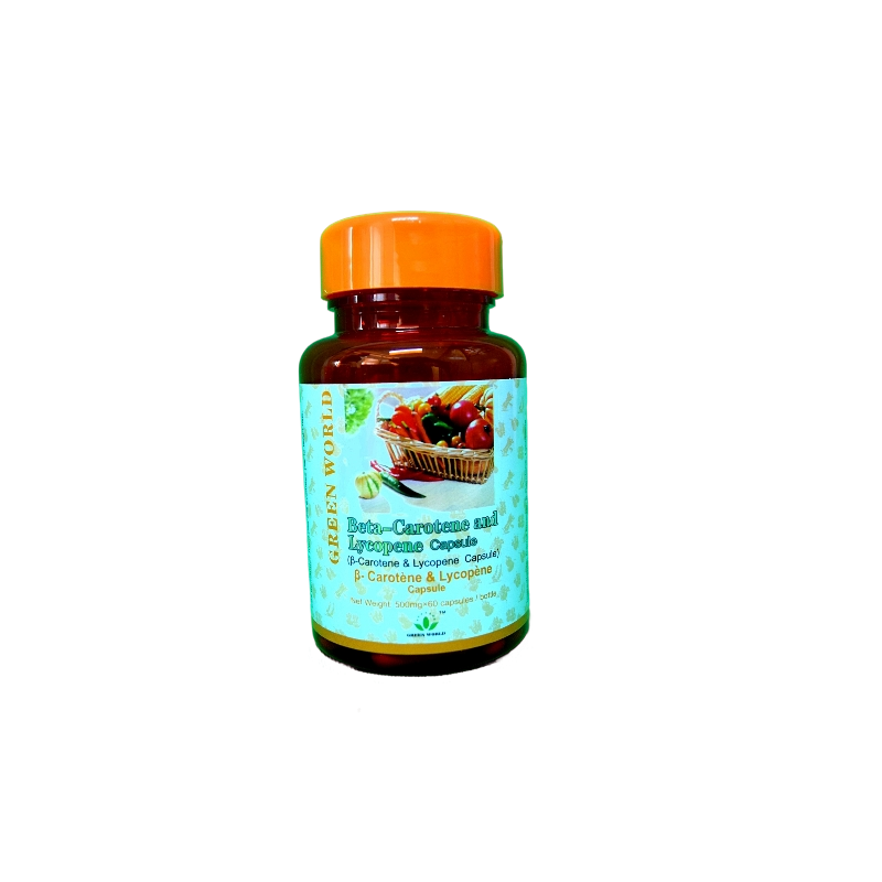 Green World Beta-Carotene and Lycopene Capsule