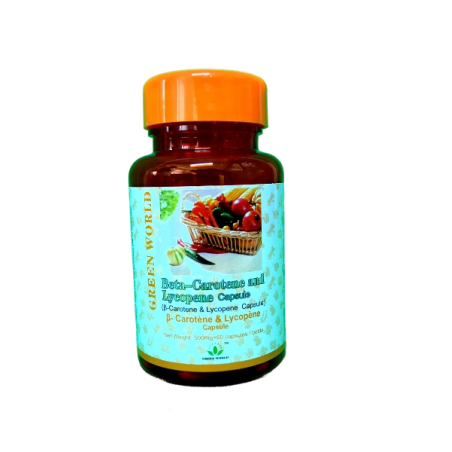 Green World Beta-Carotene and Lycopene Capsule